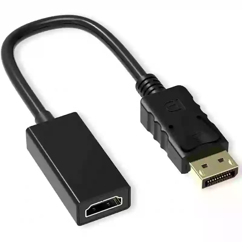 DisplayPort Male to Female HDMI adapter